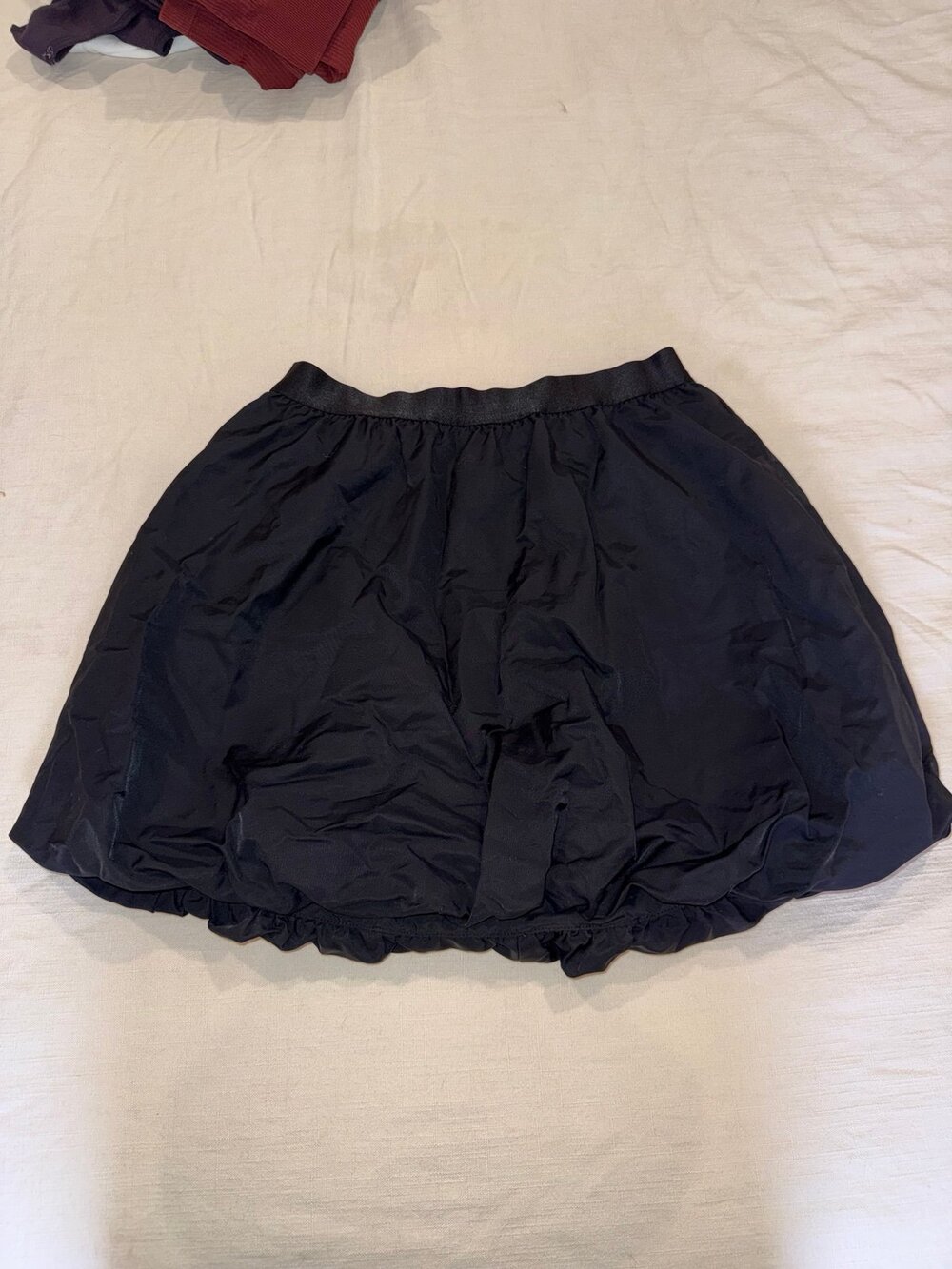 Wild Fable Black Bubble Mini Skirt Size Small